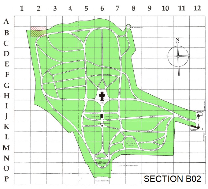 Abney Park, Section B02